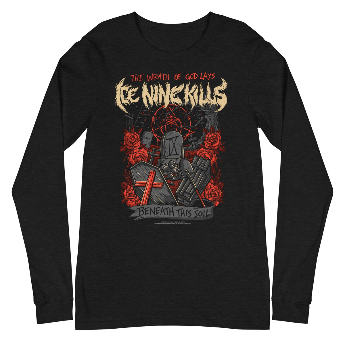 Ice Nine Kills - Beneath This Soil Long Sleeve T-Shirt