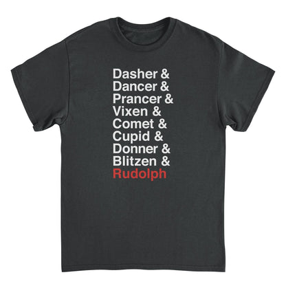 Christmas T-Shirt - Reindeer Names