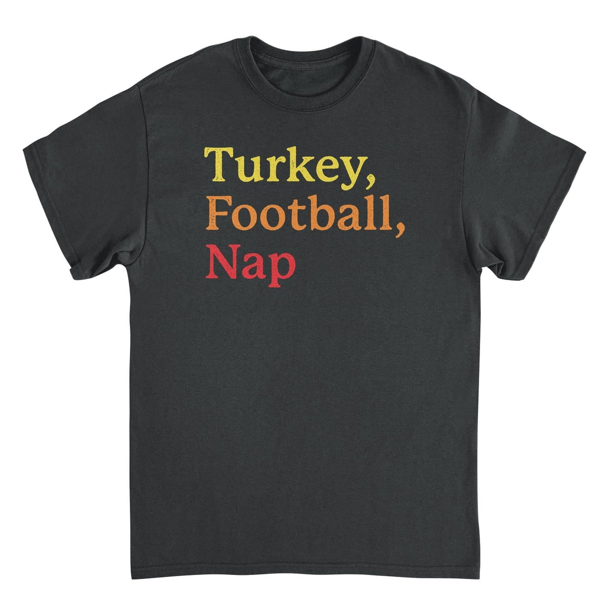 Thanksgiving T-Shirt - Turkey Football Nap