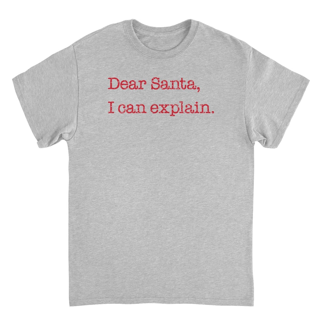 Christmas T-Shirt - Dear Santa I Can Explain