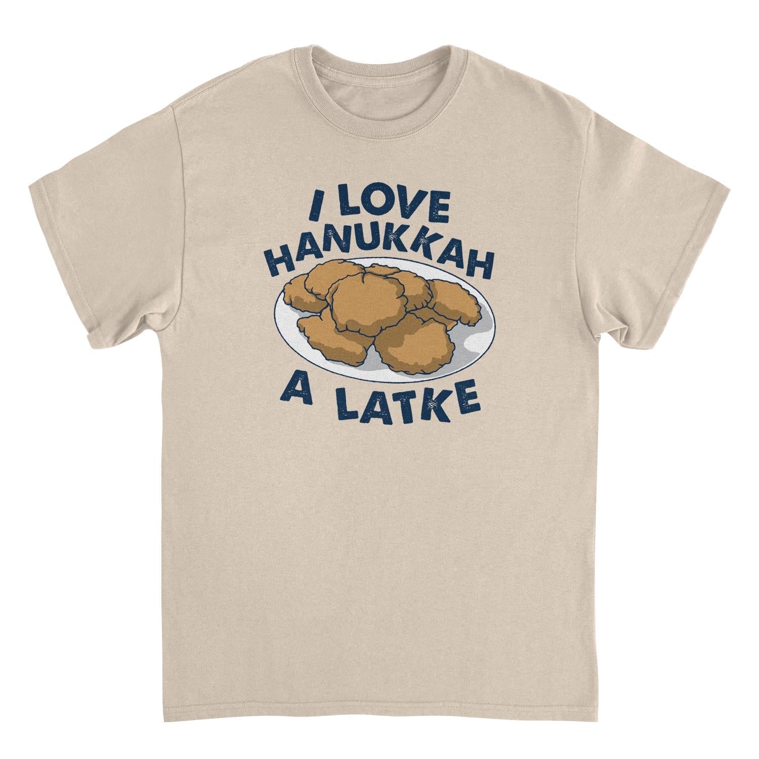 Hanukkah T-Shirt - I Love Hanukkah A