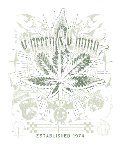 Cheech &amp; Chong 420 Established 1974 T-Shirt