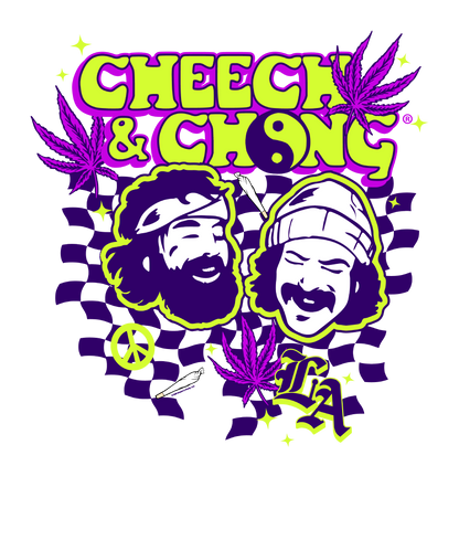 Cheech &amp; Chong LA Yin Yang T-Shirt
