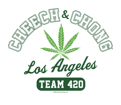 Cheech &amp; Chong Los Angeles Team 420 T-Shirt