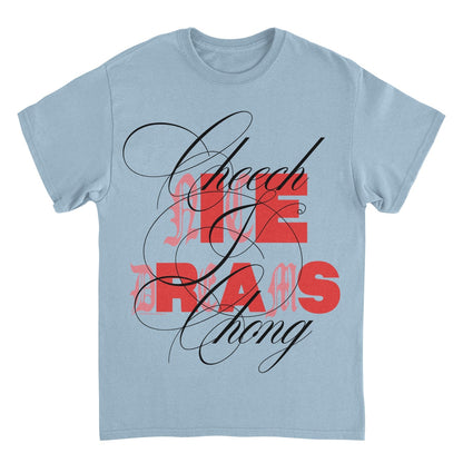 Cheech &amp; Chong Nice Dreams Red Typography T-Shirt