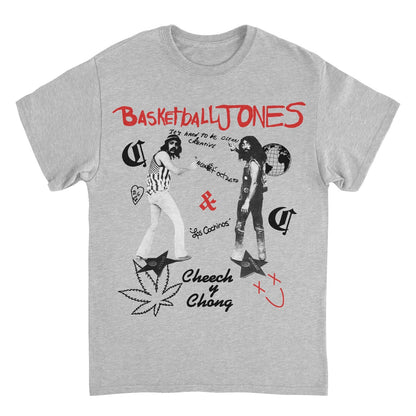 Cheech &amp; Chong Basketball Jones Retro T-Shirt