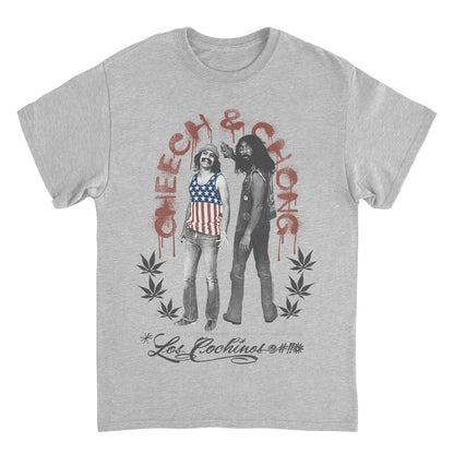 Cheech &amp; Chong Los Cochinos Retro Concert Poster T-Shirt