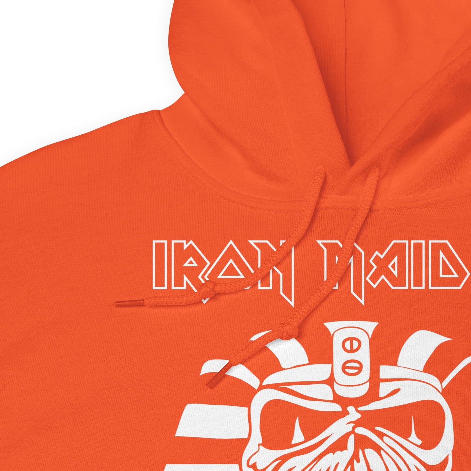 Iron Maiden Orange Powerslave Hoodie