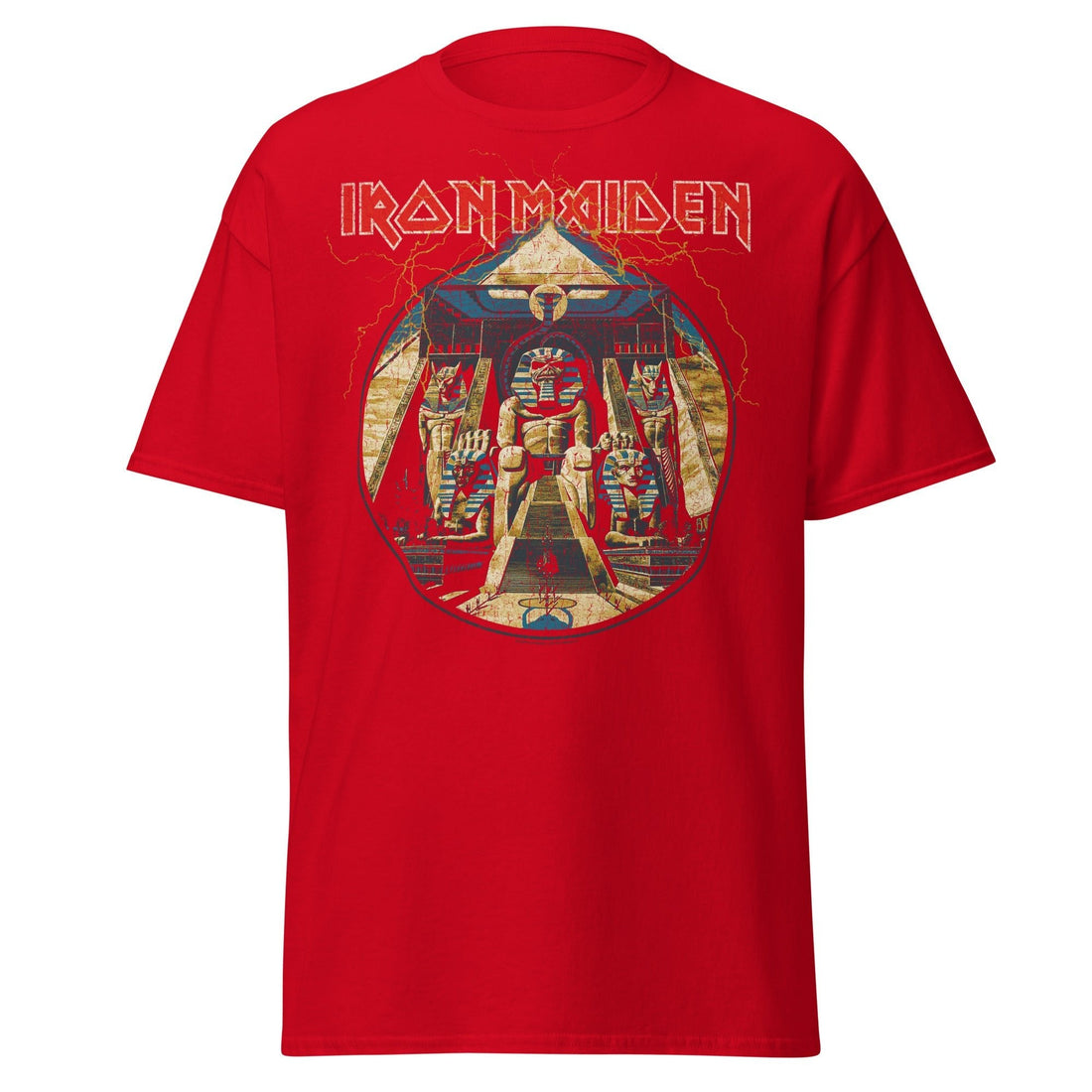 Iron Maiden Powerslave Lightning T-Shirt