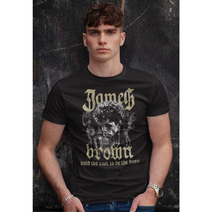 JAMES BROWN Eye-Catching T-Shirt, Cost to Be the Boss