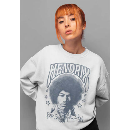 JIMI HENDRIX Eye-Catching Sweatshirt, Both Sides