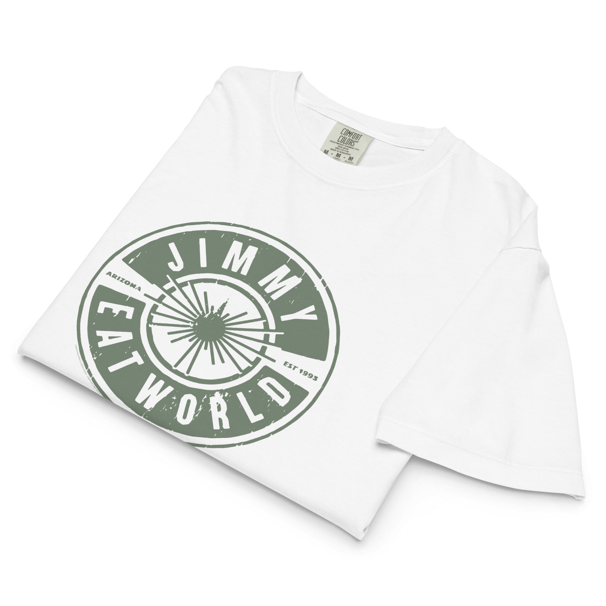 Jimmy Eat World Est 1993 Mineral Wash Womens Crop Top