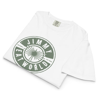 Jimmy Eat World Est 1993 Mineral Wash Womens Crop Top