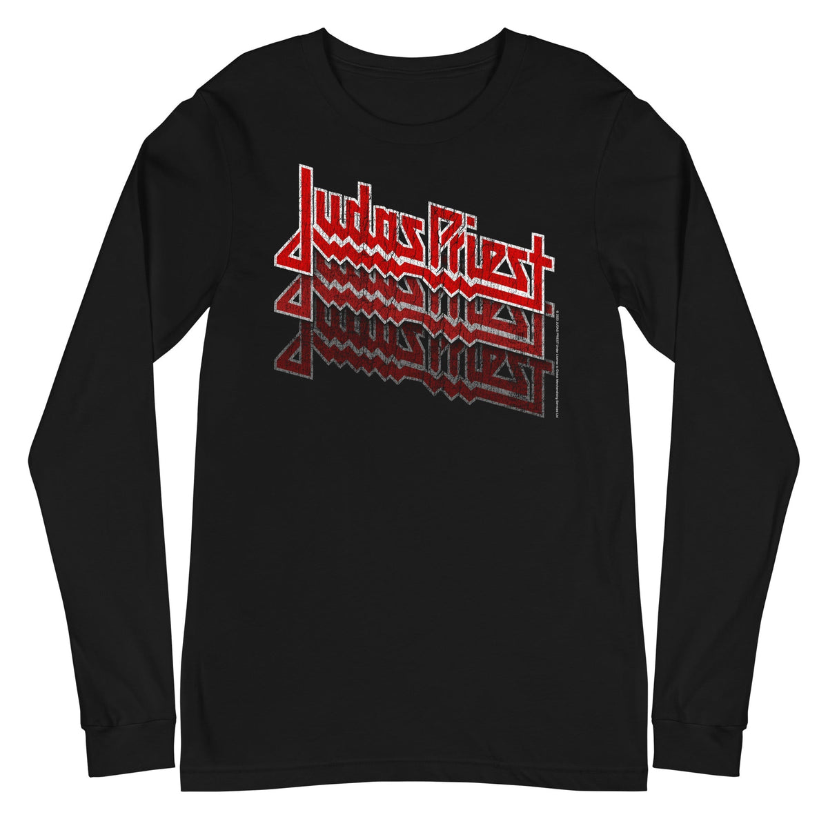Judas Priest - Triple Vision Logo Long Sleeve T-Shirt