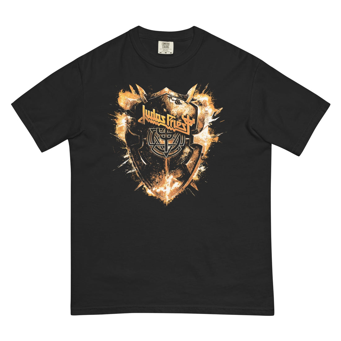 Judas Priest Panic Attack Mineral Wash T-Shirt