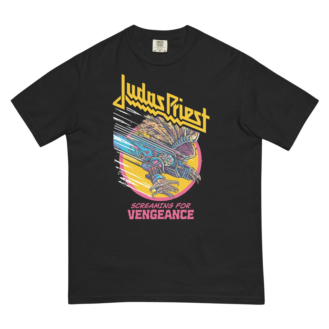 Judas Priest 8th Studio Album Mineral Wash T-Shirt