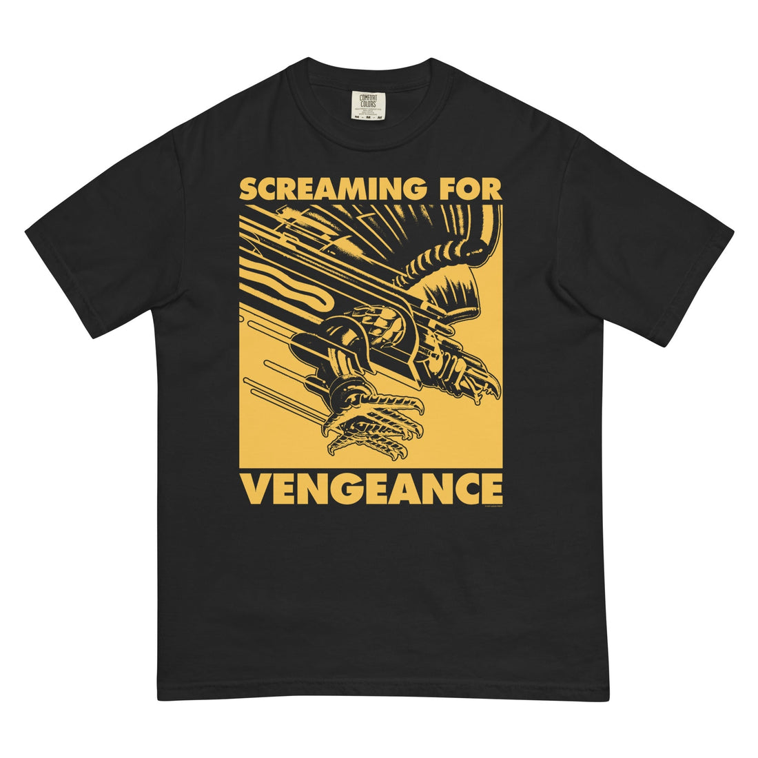 Judas Priest Golden Screaming for Vengeance Mineral Wash T-Shirt