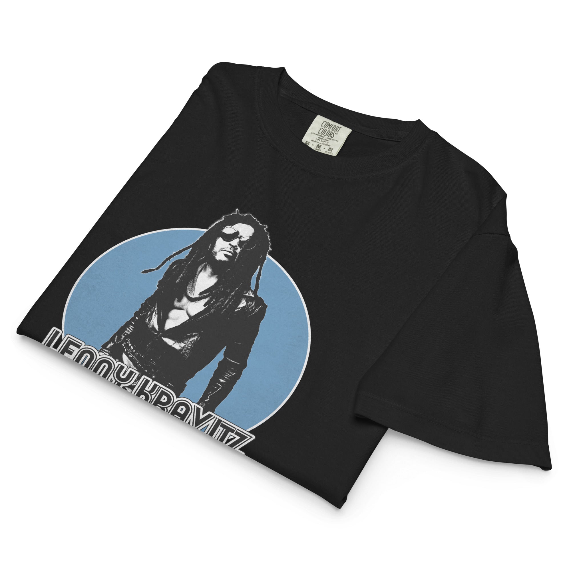 Lenny Kravitz Europe 25 Tour Mineral Wash Womens Crop Top