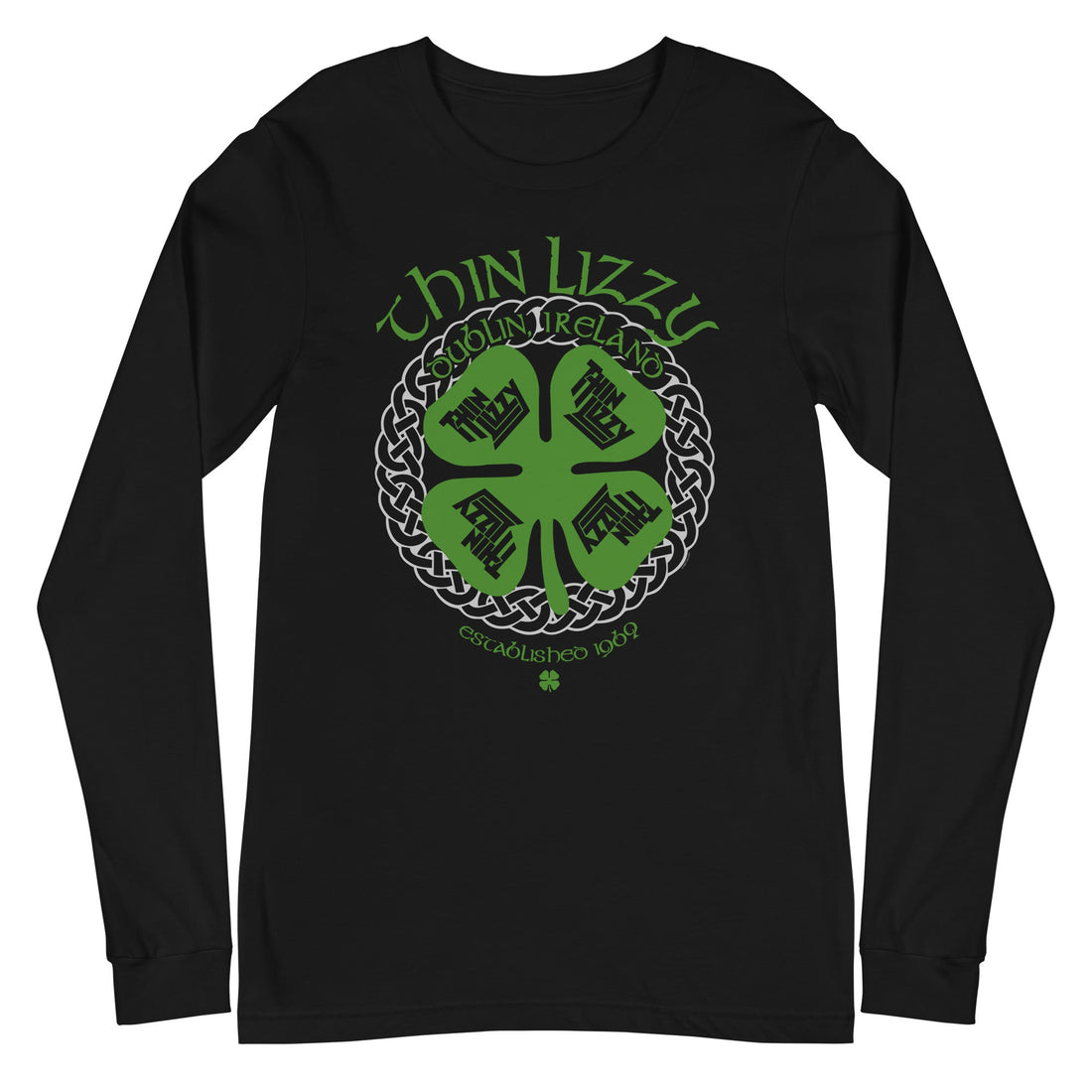 Thin Lizzy - Shamrock Long Sleeve T-Shirt