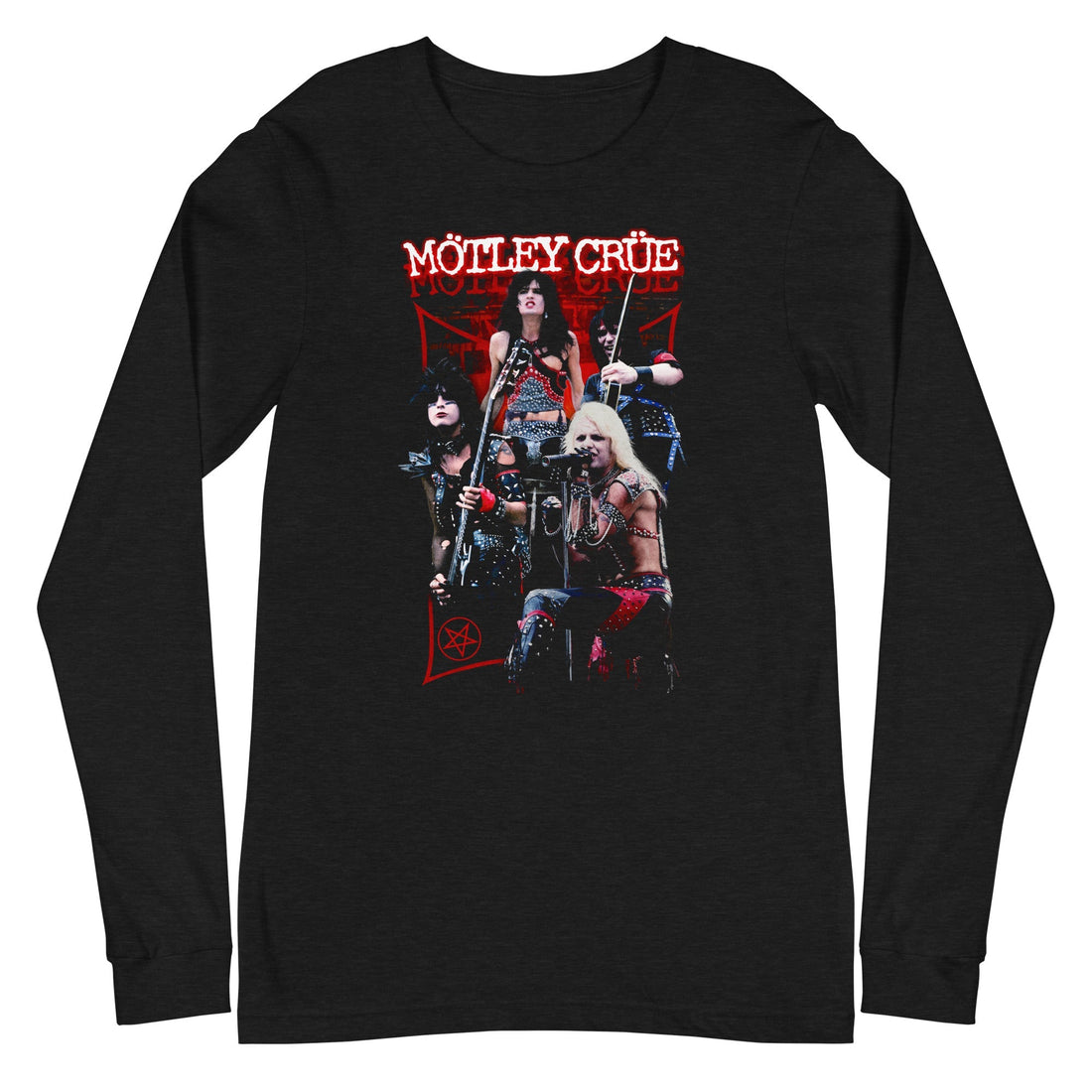 Motley Crue - Live Long Sleeve T-Shirt