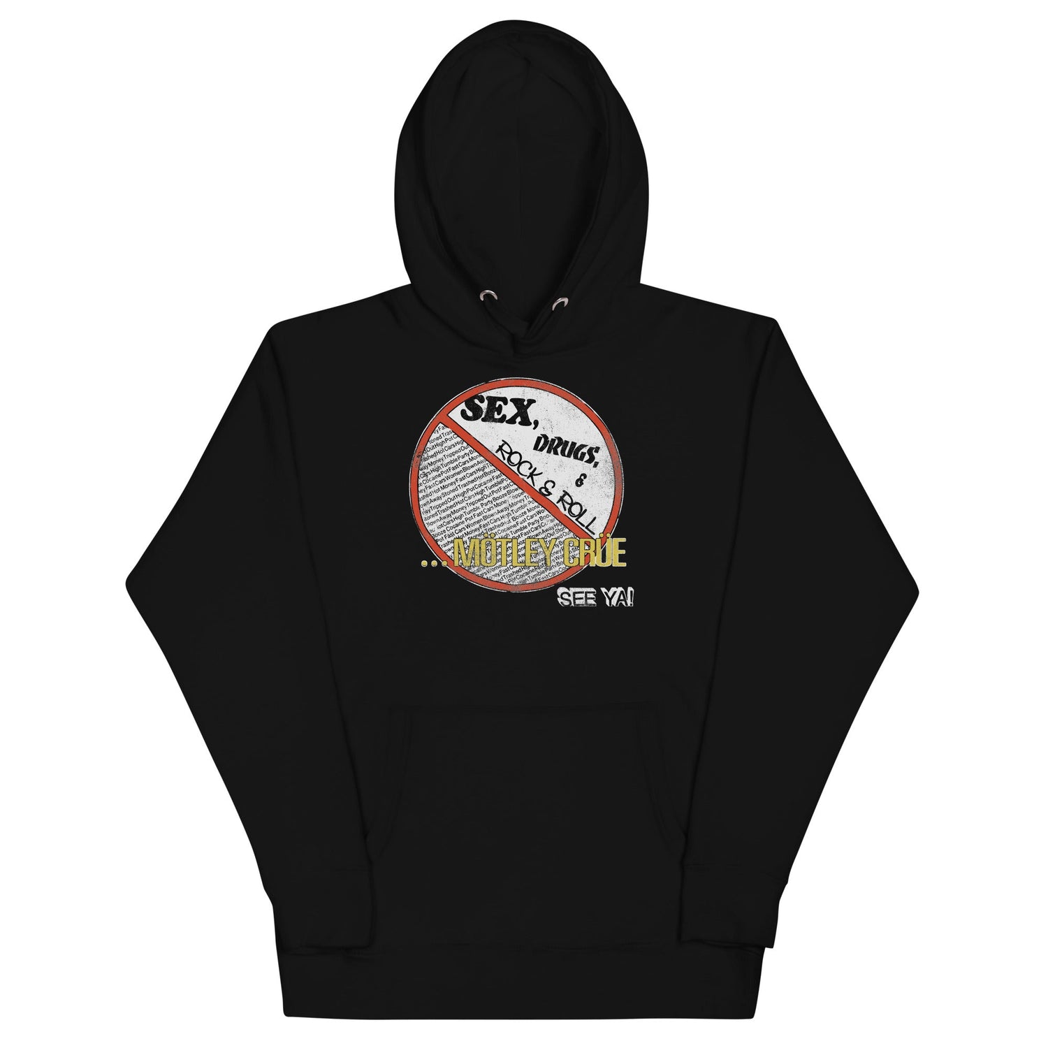 Motley Crue - No Fun Tour 1984 Hoodie