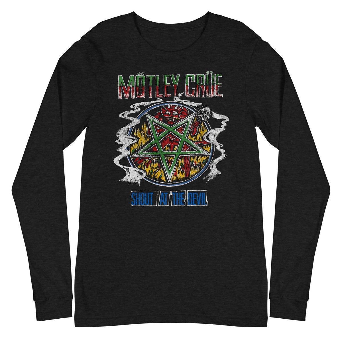 Motley Crue - Ganja Shout Long Sleeve T-Shirt