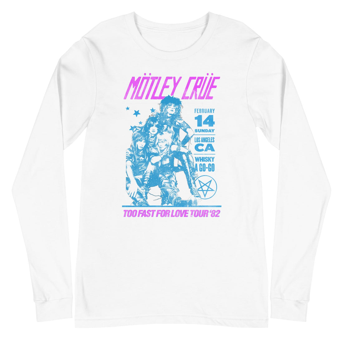 Motley Crue - Fast Love Long Sleeve T-Shirt