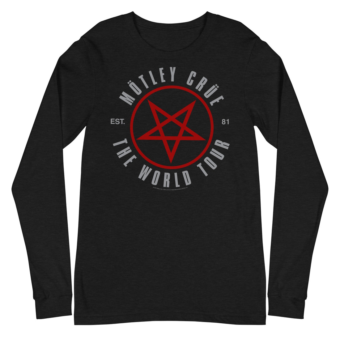 Motley Crue - The World Tour Long Sleeve T-Shirt