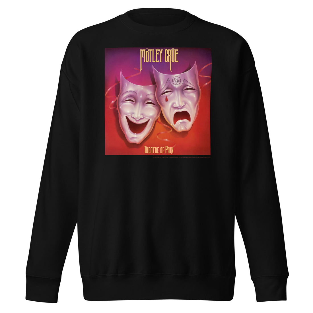 Motley Crue - Theatre of Pain Cover Sweatshirt