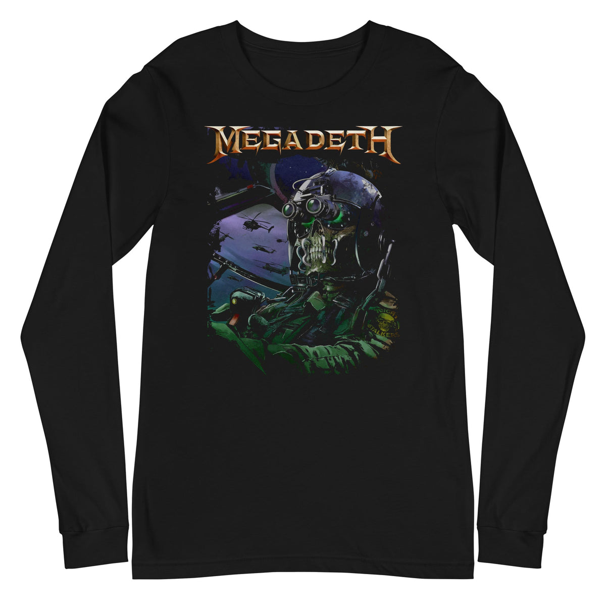 Megadeth - Night Vision Long Sleeve T-Shirt