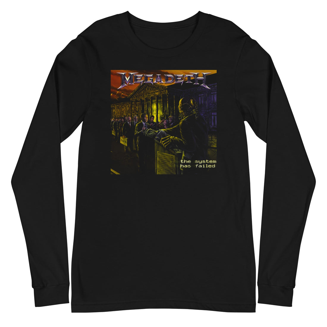 Megadeth - The System Has Failed Long Sleeve T-Shirt