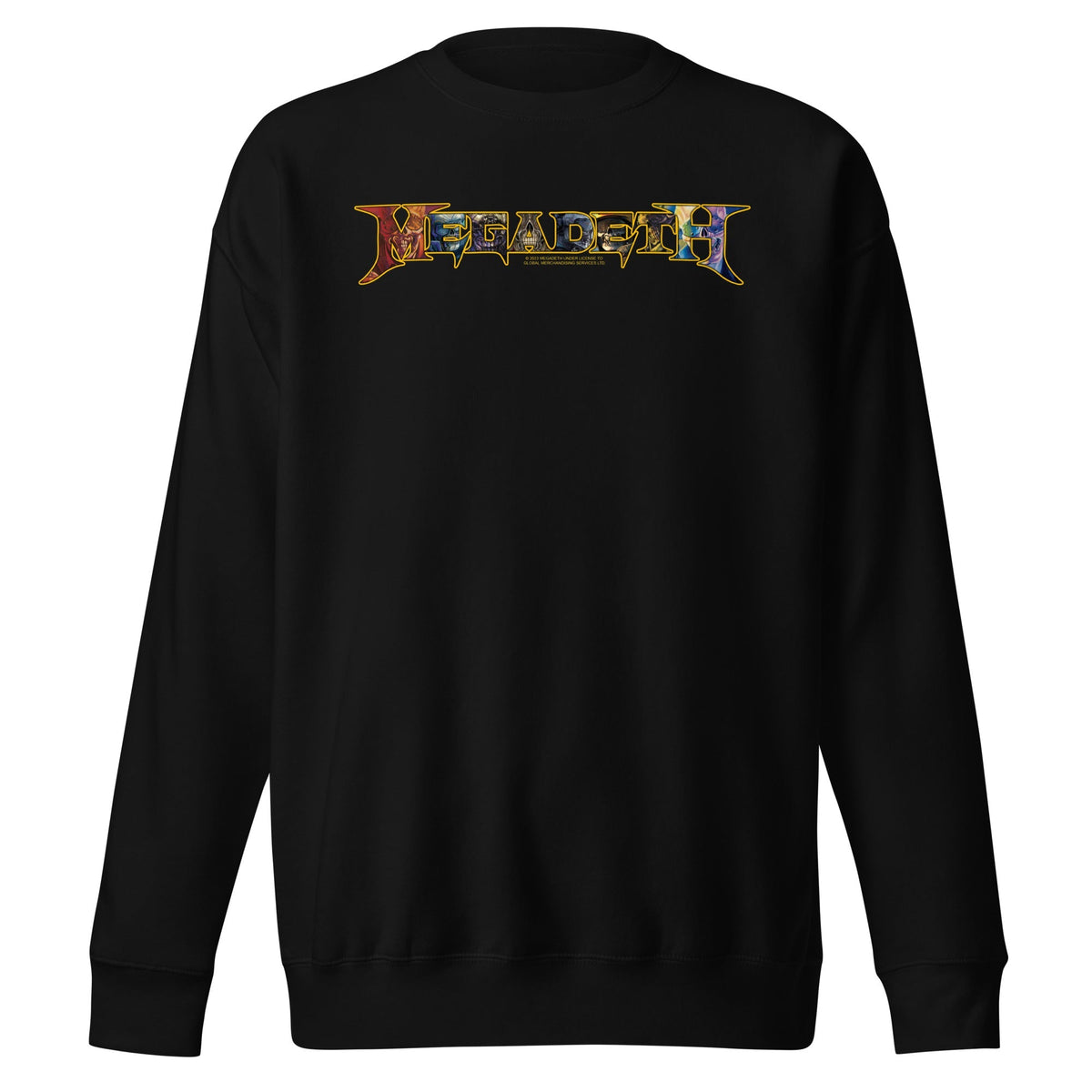 Megadeth - Vic Lettered Logo Sweatshirt