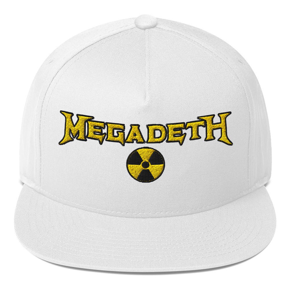 Megadeth Nuclear Logo Embroidered Snapback Hat