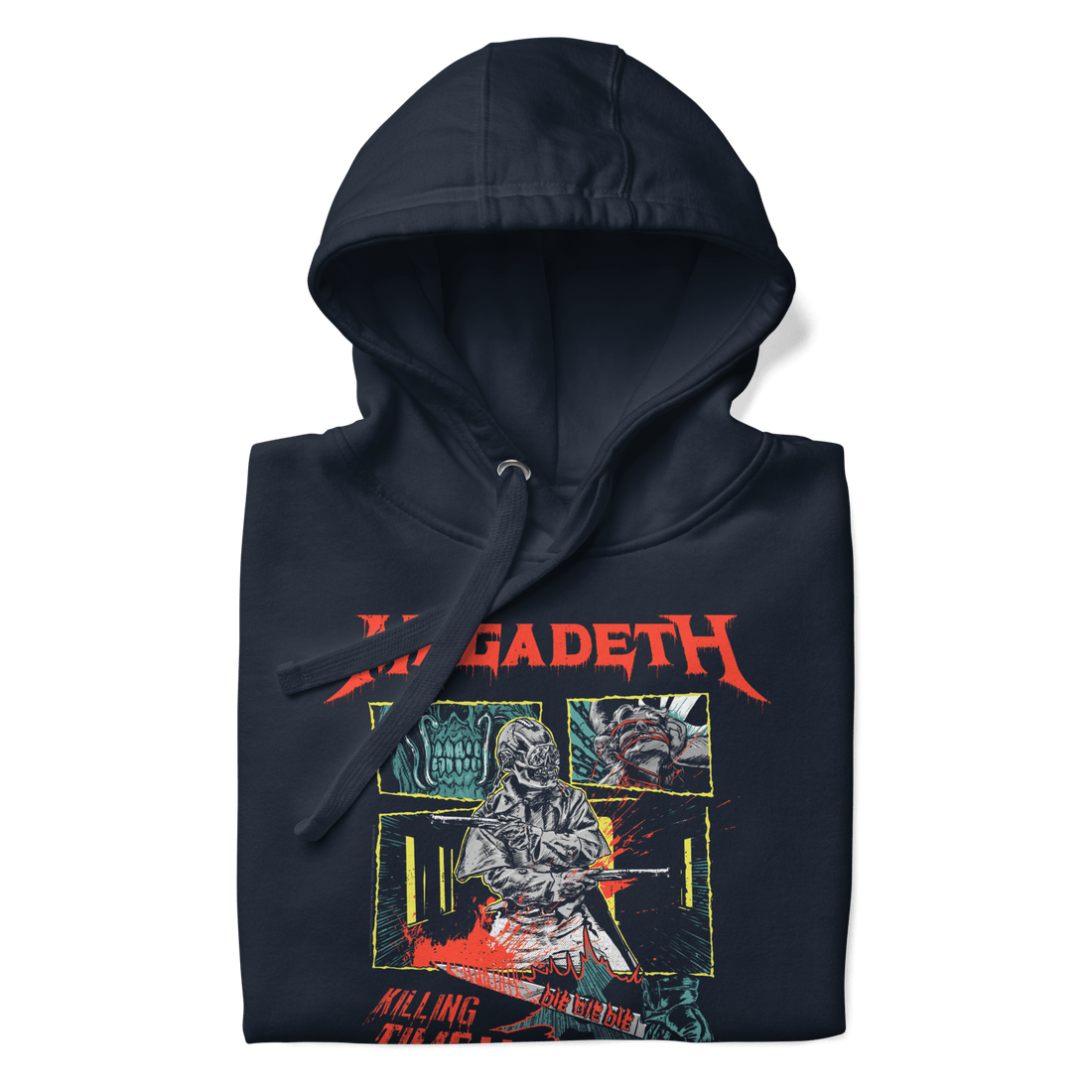 Megadeth - Killing Time Hoodie - Navy