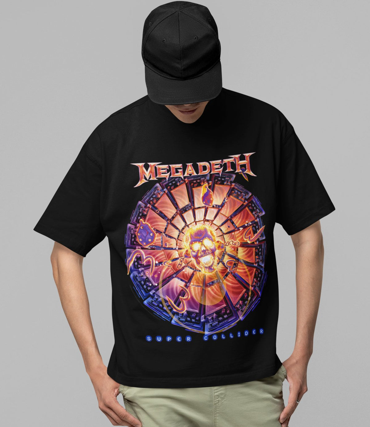 Megadeth Super Collider Jumbo Print T-Shirt