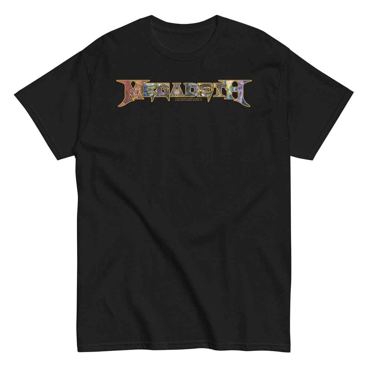 Megadeth - Vic Lettered Logo T-Shirt