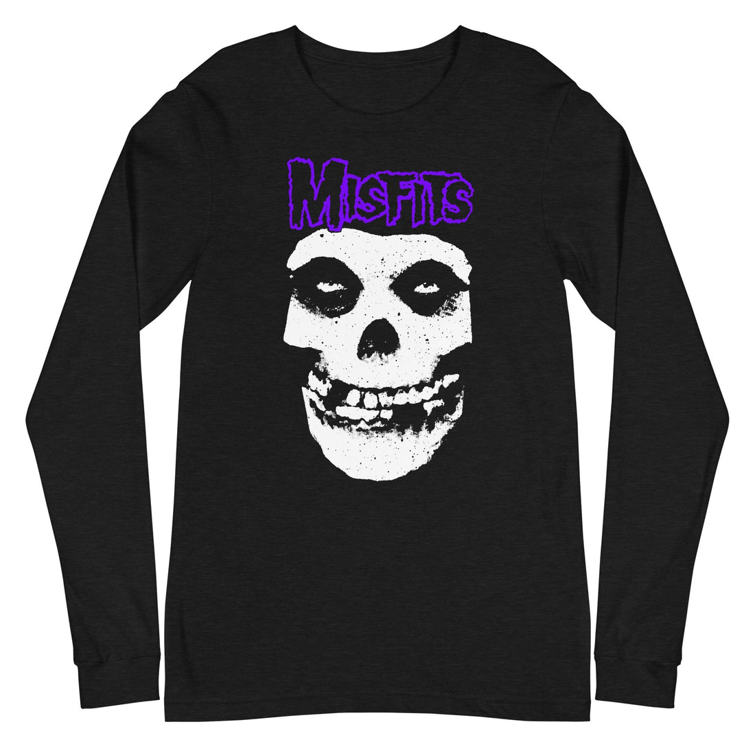 Misfits - Purple Skull Long Sleeve T-Shirt