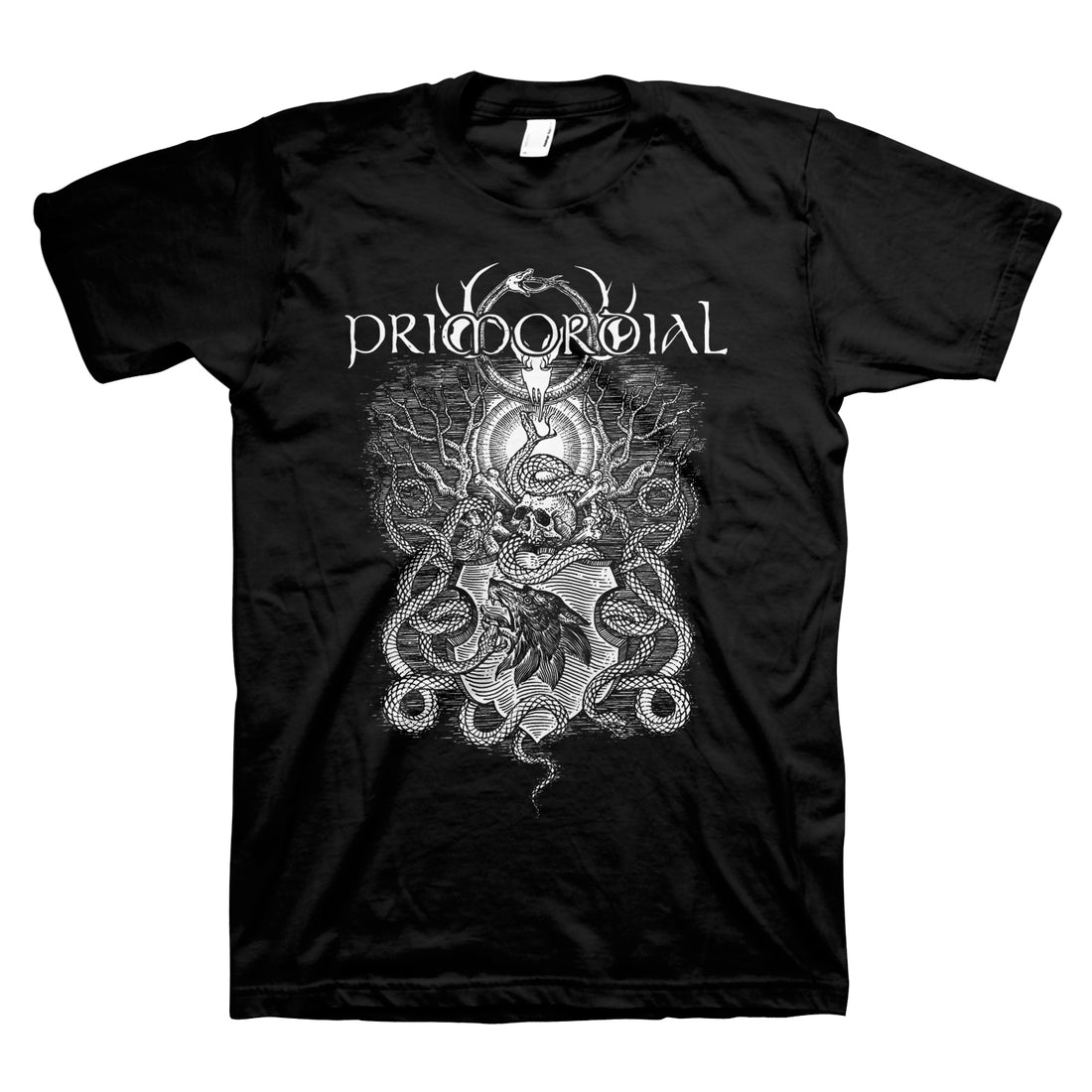 PRIMORDIAL Powerful T-Shirt, How It Ends