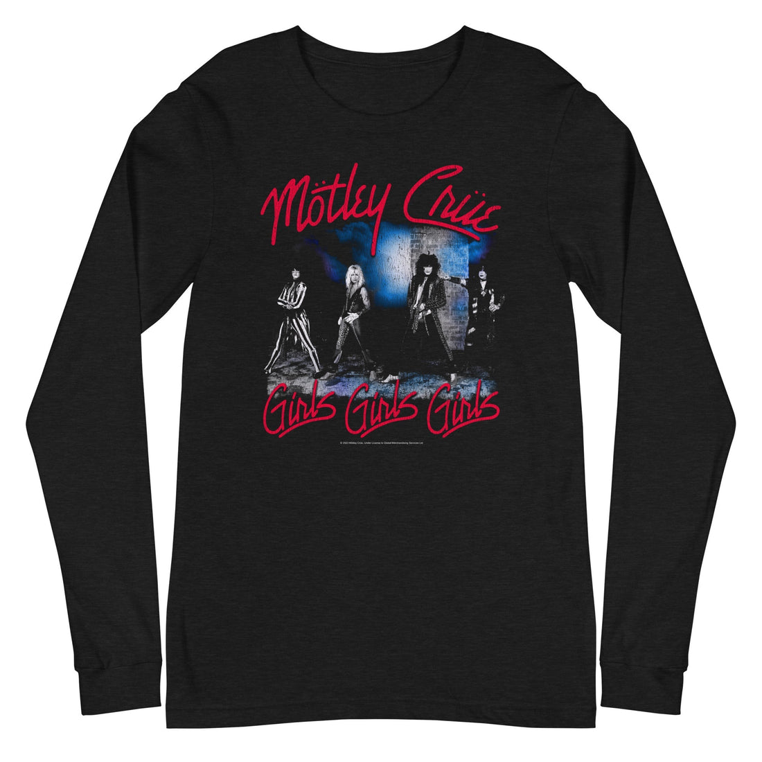 Motley Crue - Girls Girls Girls Long Sleeve T-Shirt