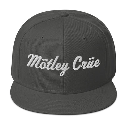 Motley Crue HD Embroidered Snapback Hat