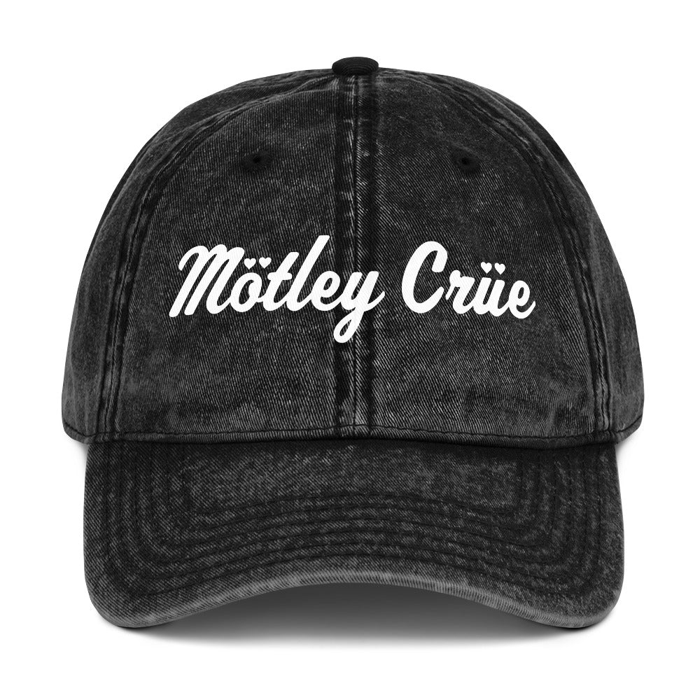 Motley Crue HD Embroidered Vintage Cotton Twill Hat