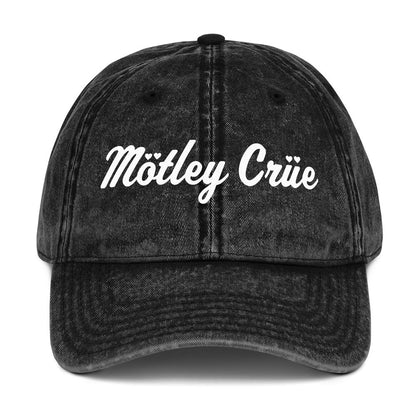 Motley Crue HD Embroidered Vintage Cotton Twill Hat