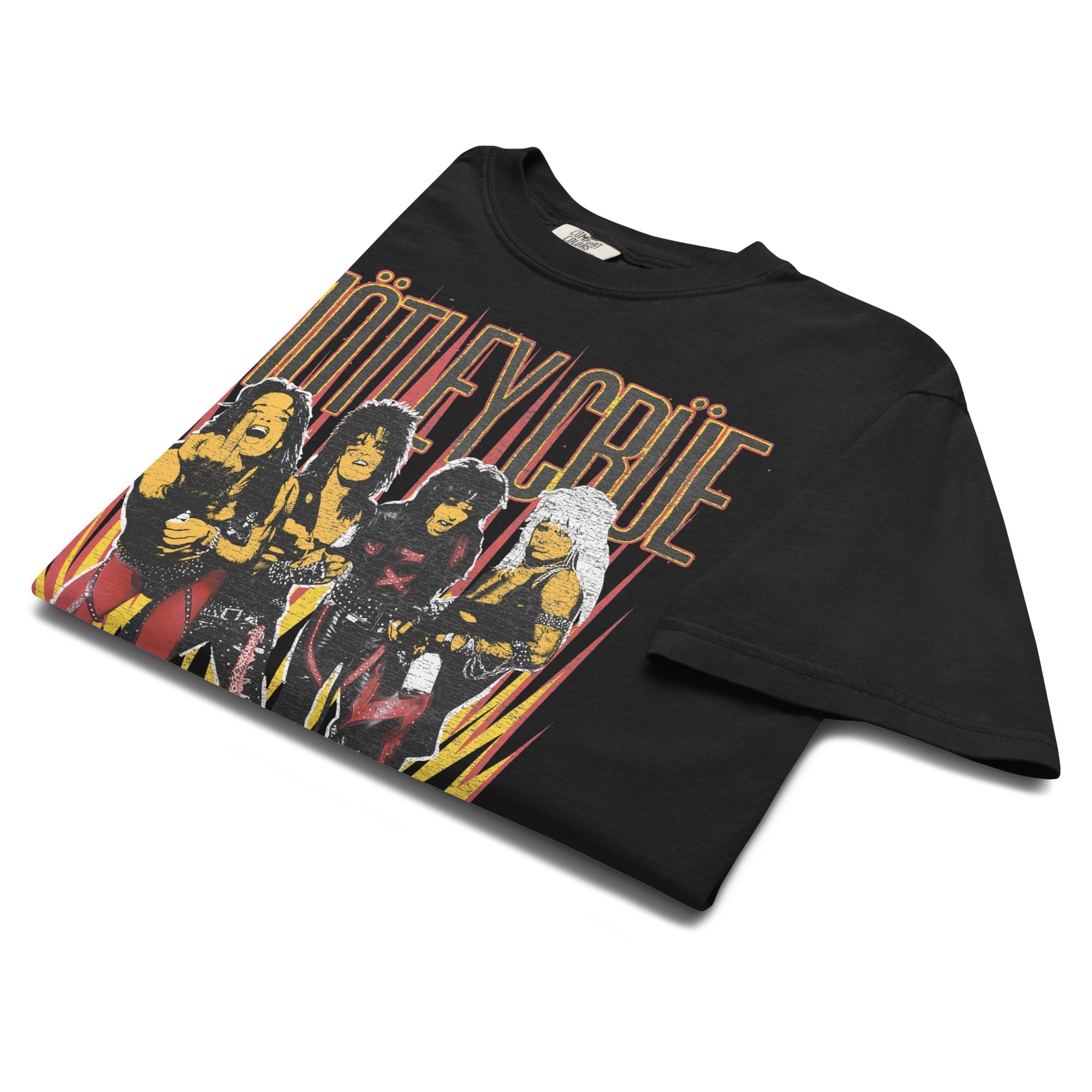 Motley Crue Shout World Tour Mineral Wash T-Shirt