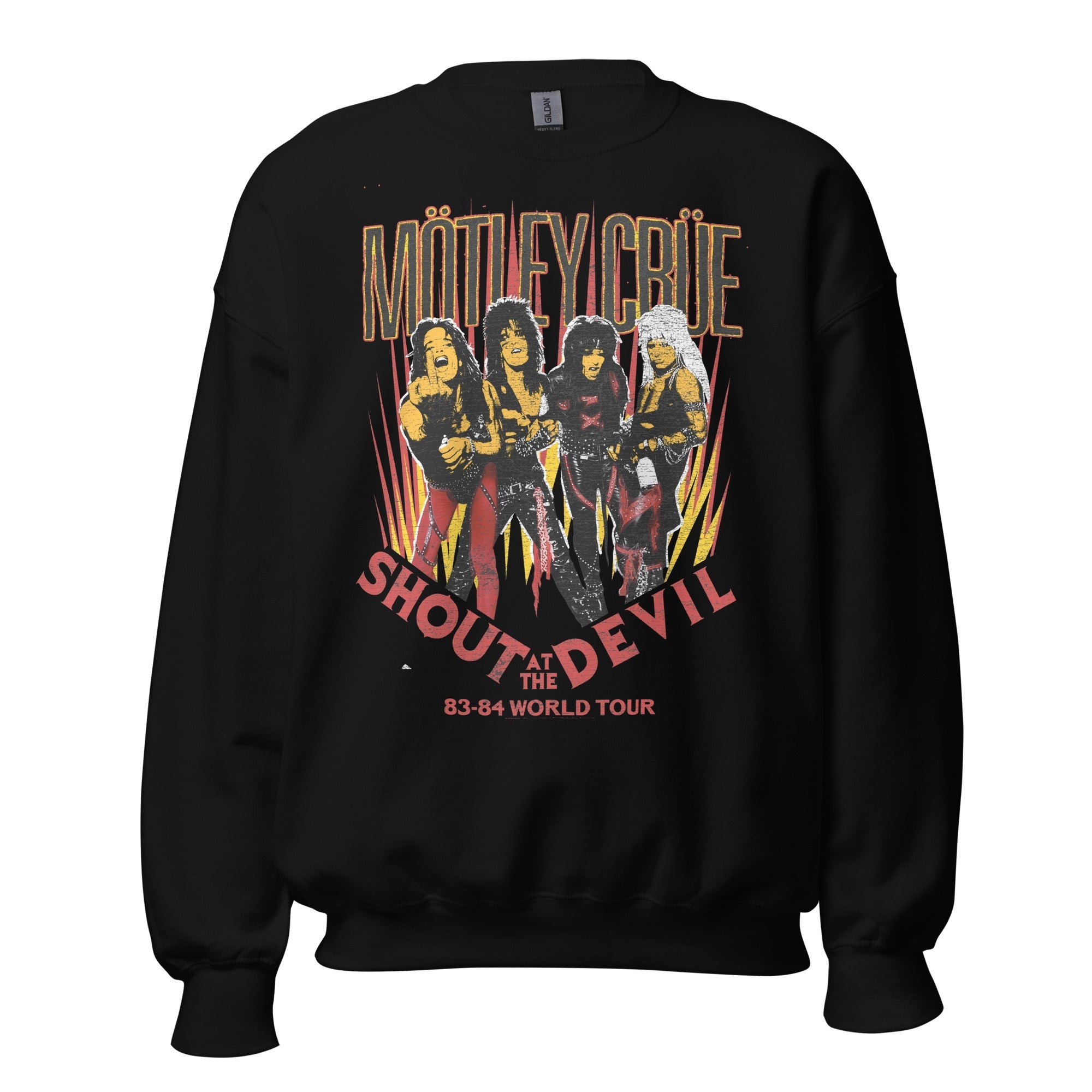Motley Crue Shout World Tour Sweatshirt