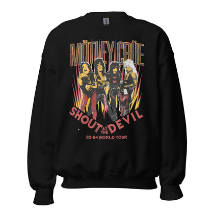 Motley Crue Shout World Tour Sweatshirt