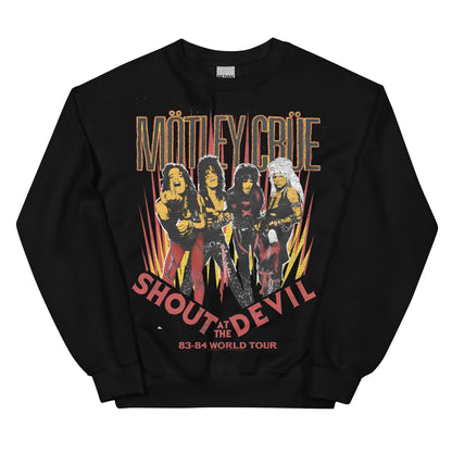 Motley Crue Shout World Tour Sweatshirt