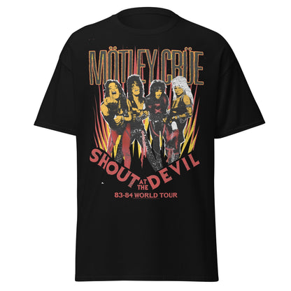 Motley Crue Shout World Tour T-Shirt