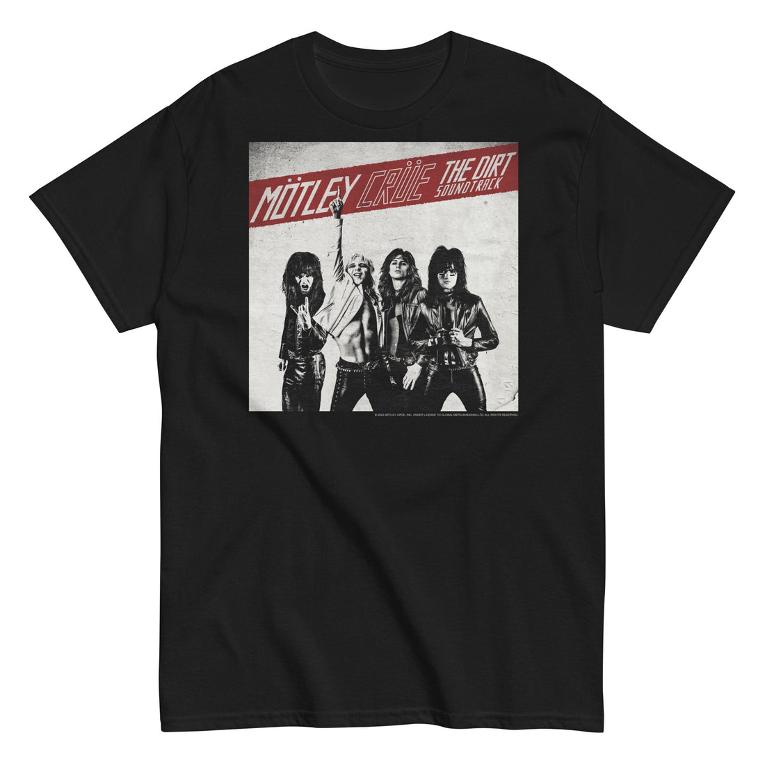 Motley Crue - The Dirt Cover T-Shirt