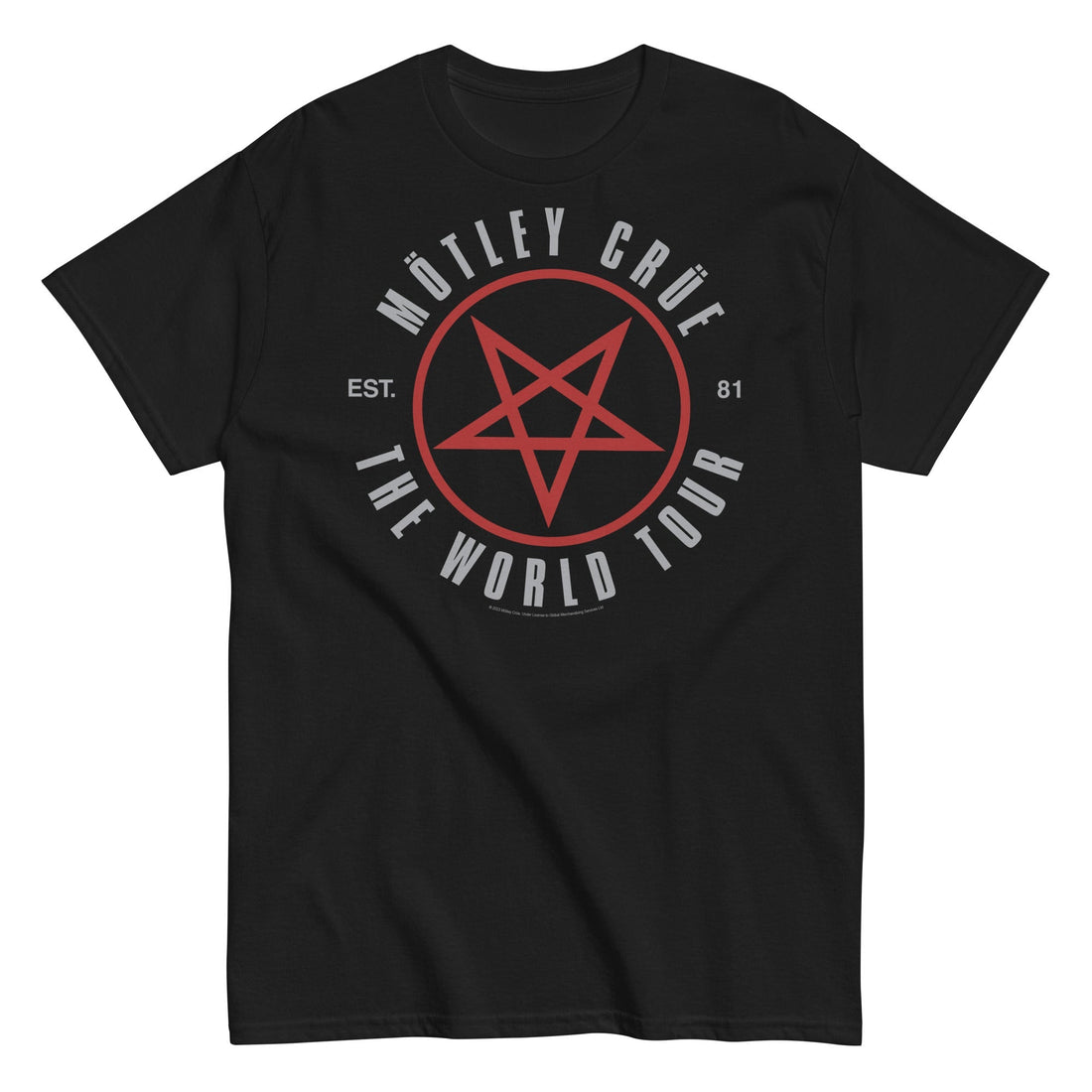 Motley Crue - The World Tour T-Shirt