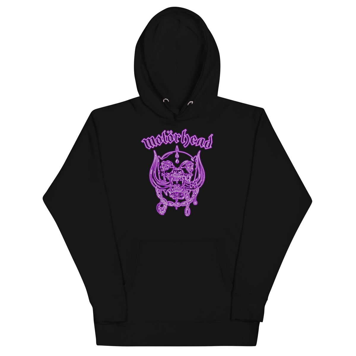 Motorhead - Neon Purple Warpig Hoodie